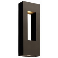  Atlantis Entrance Outdoor Wall Light - Bronze