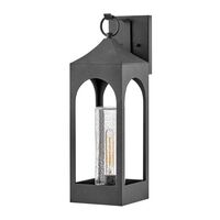 Amina Entrance Outdoor Wall Light - Distressed Zinc