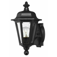  Manor House Entrance Outdoor Wall Light - Black
