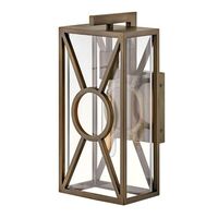  Brixton Entrance Outdoor Wall Light - Burnished Bronze