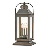  Anchorage Pier Mount Post Lights - Light Oiled Bronze