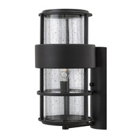  Saturn Entrance Outdoor Wall Light - Satin Black