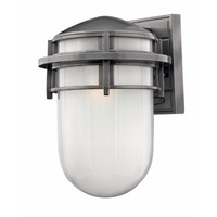  Reef Entrance Outdoor Wall Light - Hematite