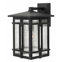  Tucker Entrance Outdoor Wall Light - Museum Black