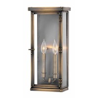  Parkside Entrance Outdoor Wall Light - Dark Antique Brass