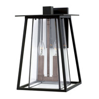  Walker Entrance Outdoor Wall Light - Black