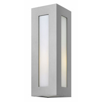  Dorian Entrance Outdoor Wall Light - Titanium