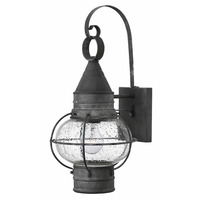  Cape Cod Entrance Outdoor Wall Light - Aged Zinc