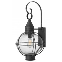  Cape Cod Entrance Outdoor Wall Light - Aged Zinc