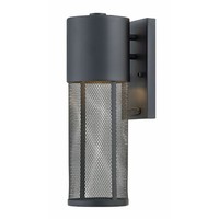  Aria Entrance Outdoor Wall Light - Black