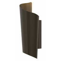  Surf Entrance Outdoor Wall Light - Bronze