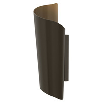  Surf Entrance Outdoor Wall Light - Bronze