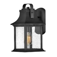  Grant Entrance Outdoor Wall Light - Textured Black