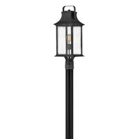  Grant Pier Mount Post Lights - Textured Black