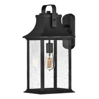  Grant Entrance Outdoor Wall Light - Textured Black