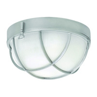  Marina Flush Mount Ceiling Light - Hematite