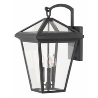  Alford Place Entrance Outdoor Wall Light - Museum Black