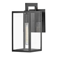  Max Entrance Outdoor Wall Light - Black