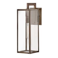  Max Entrance Outdoor Wall Light - Burnished Bronze