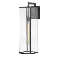  Max Entrance Outdoor Wall Light - Black