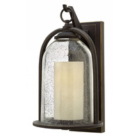  Quincy Entrance Outdoor Wall Light - Oil Rubbed Bronze / Amber