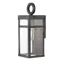  Porter Entrance Outdoor Wall Light - Aged Zinc