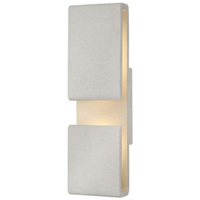  Contour Entrance Outdoor Wall Light - Cement Gray