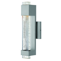  Glacier Entrance Outdoor Wall Light - Titanium