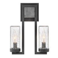  Sawyer Entrance Outdoor Wall Light - Aged Zinc