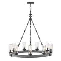 Sawyer Hanging Hanging Lantern - Aged Zinc