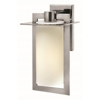  Colfax Entrance Outdoor Wall Light - Polished Stainless Steel
