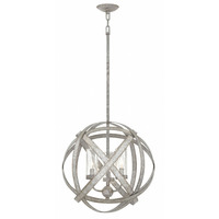  Carson Hanging Hanging Lantern - Weathered Zinc