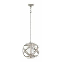  Carson Hanging Hanging Lantern - Weathered Zinc