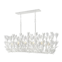  Flora Linear Pendant Pendant Light - Textured Plaster