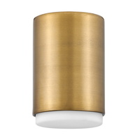  Cedric Flush Mount Ceiling Light - Lacquered Brass