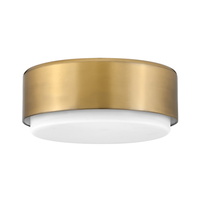  Cedric Flush Mount Ceiling Light - Lacquered Brass