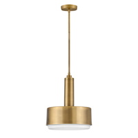  Cedric Down Light Pendant Light - Lacquered Brass