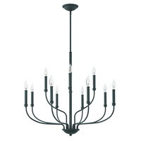  Alister Mid Sized Chandelier Chandelier - Buckeye Bronze