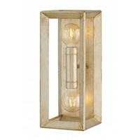  Tinsley Multi Bulb Wall Sconce - Silver Leaf