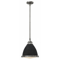  Amelia Down Light Pendant Light - Aged Zinc