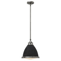  Amelia Down Light Pendant Light - Aged Zinc