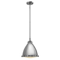  Amelia Down Light Pendant Light - Polished Nickel