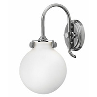  Congress 1 Bulb Wall Sconce - Chrome