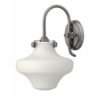  Congress 1 Bulb Wall Sconce - Antique Nickel