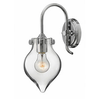  Congress 1 Bulb Wall Sconce - Chrome