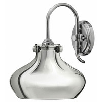  Congress 1 Bulb Wall Sconce - Chrome