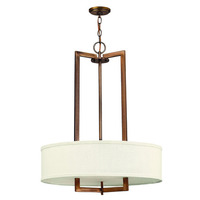  Hampton Drum Pendant Pendant Light - Brushed Bronze