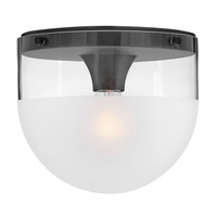  Beck Flush Mount Ceiling Light - Black