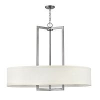  Hampton Drum Pendant Pendant Light - Antique Nickel