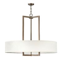  Hampton Drum Pendant Pendant Light - Brushed Bronze